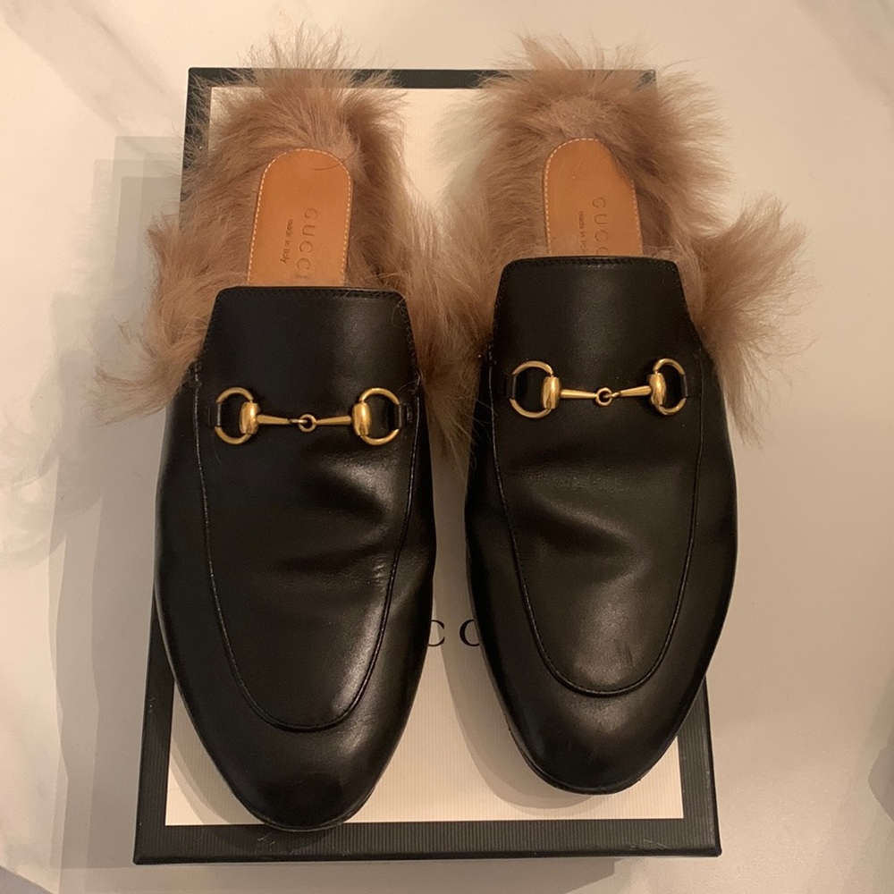 Gucci Princetown Slipper Fur Lined